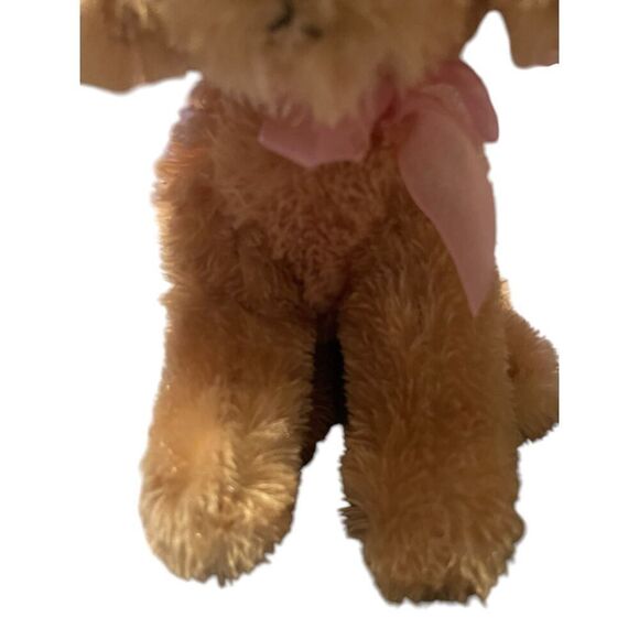 Dan Dee Kids Puppy Dog Plush with Bunny Ears Stuffed Animal Toy Brown Small - Picture 3 of 9